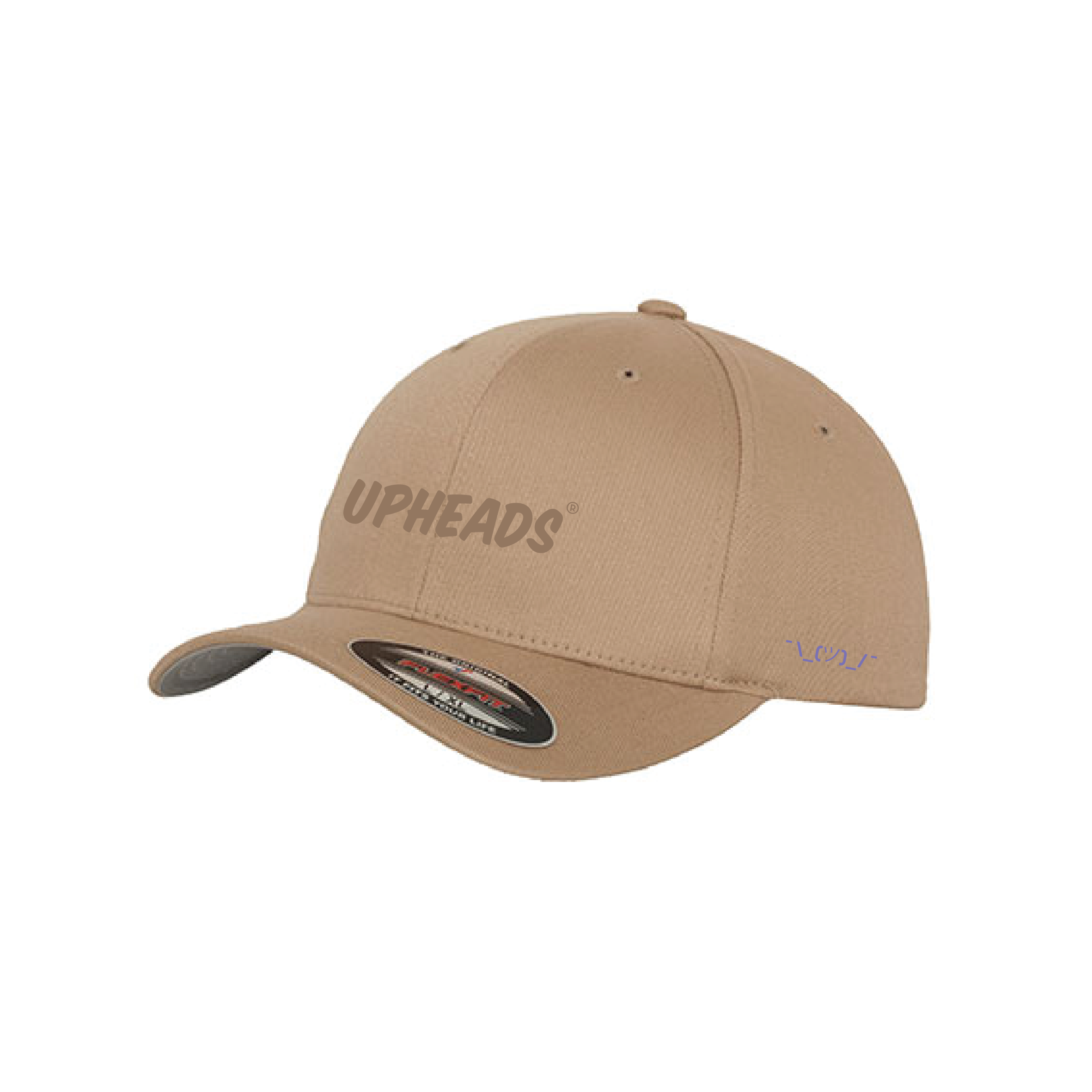 Flexfit // Wooly Combed Curved Caps // Beige, Blå eller Lilla