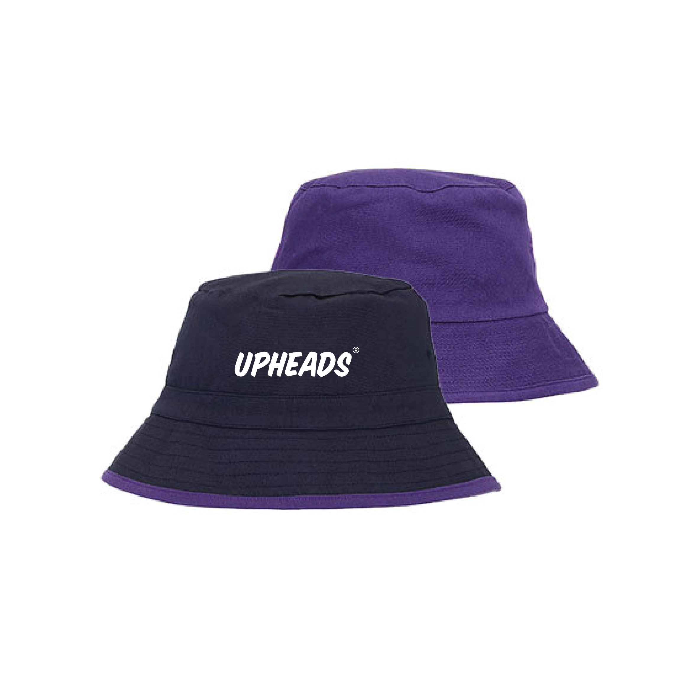 Bøttehatt // Reversible // Lilla-Blå