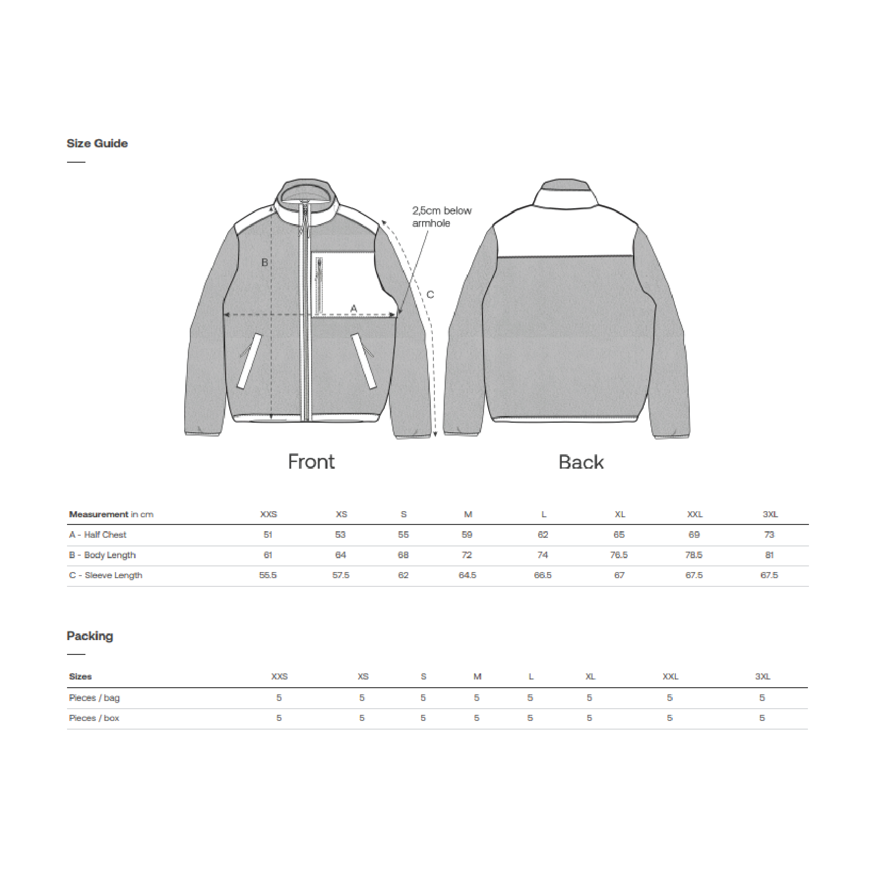 Sherpa Fleece Vest // Brooker // Black