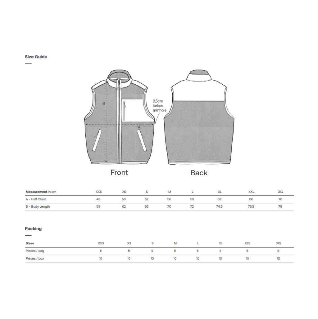 Sherpa Fleece Vest // Liner // Desert Dust