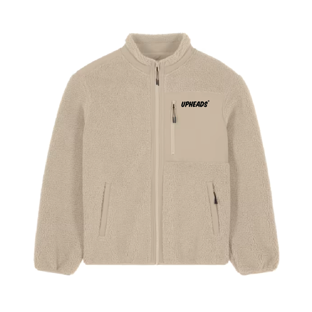 Sherpa Fleece jacket // Brooker // Desert Dust