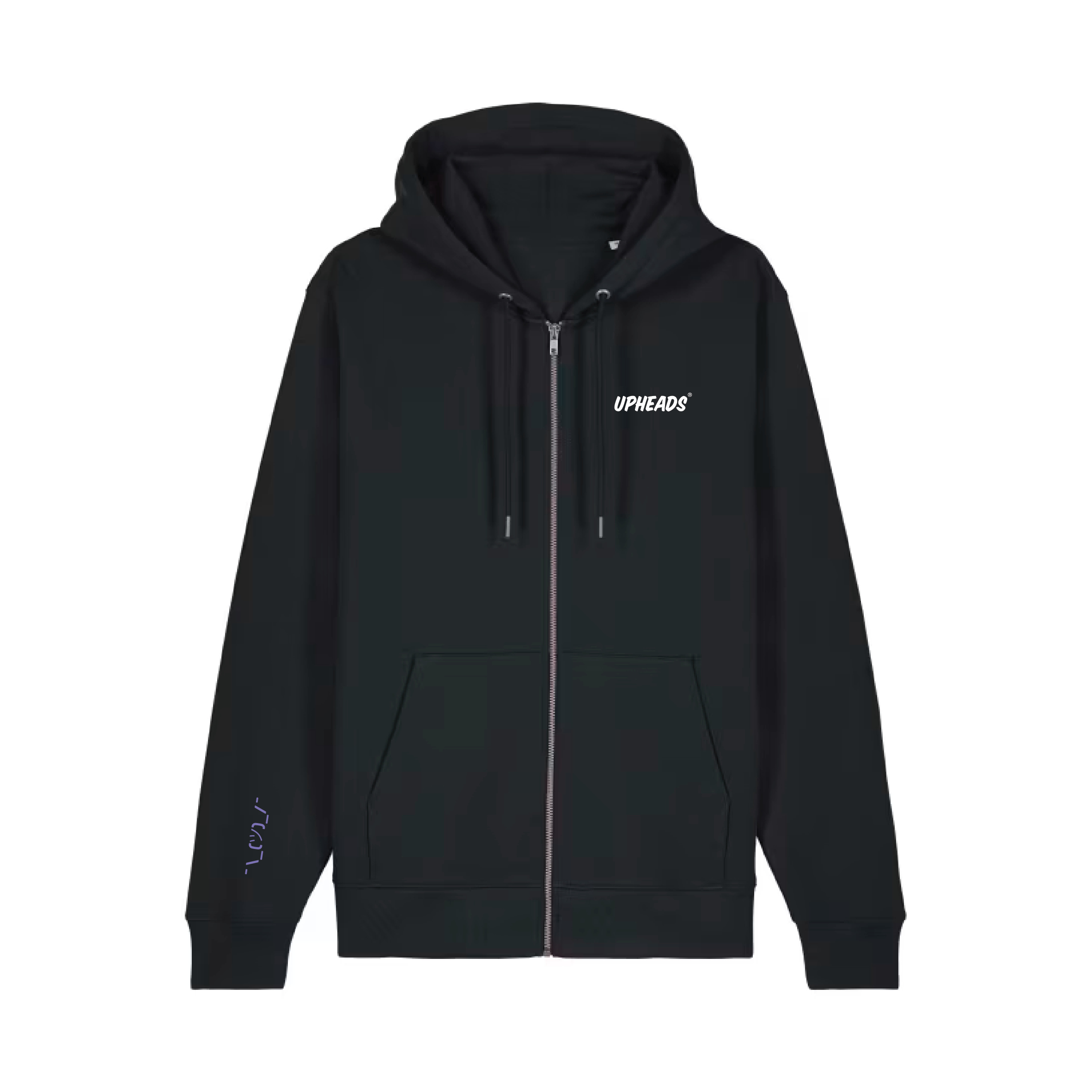 Premium Zip Hoodie // Cultivator 2.0 // Blå, Sort og Lilla