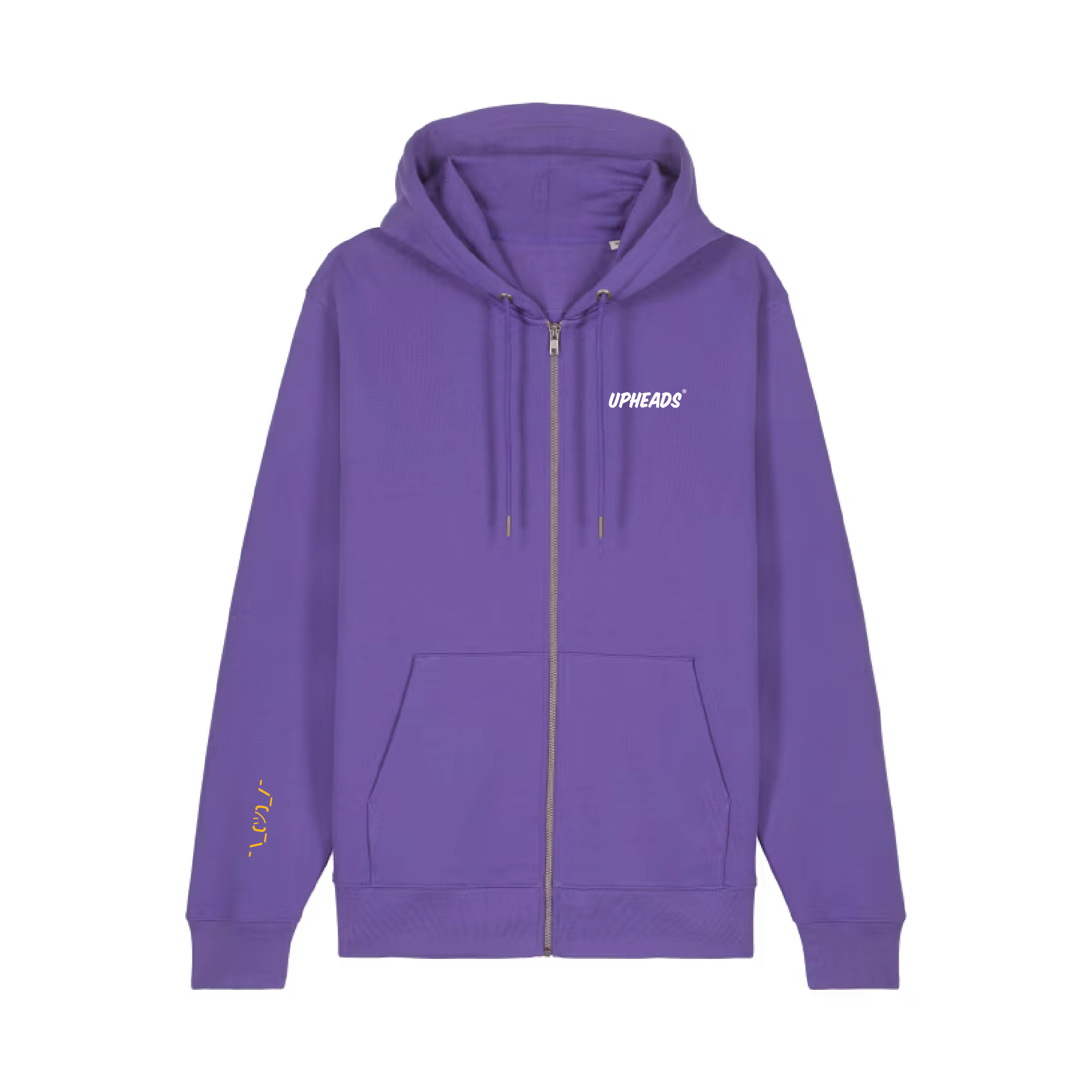 Premium Zip Hoodie // Cultivator 2.0 // Blå, Sort og Lilla