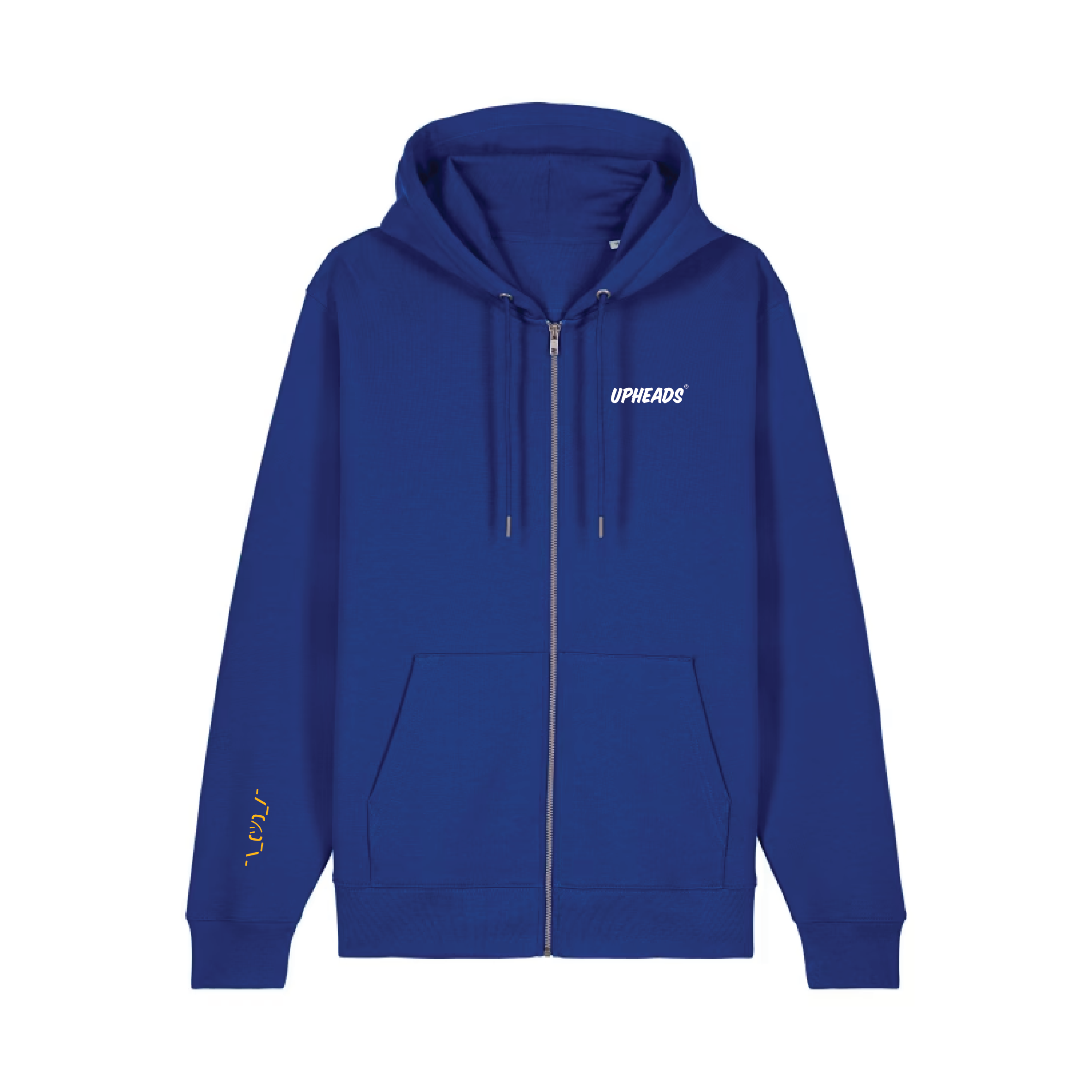 Premium Zip Hoodie // Cultivator 2.0 // Blå, Sort og Lilla